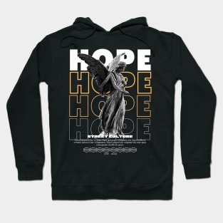 Elevated Hope: Angelic Inspiration Tee Hoodie